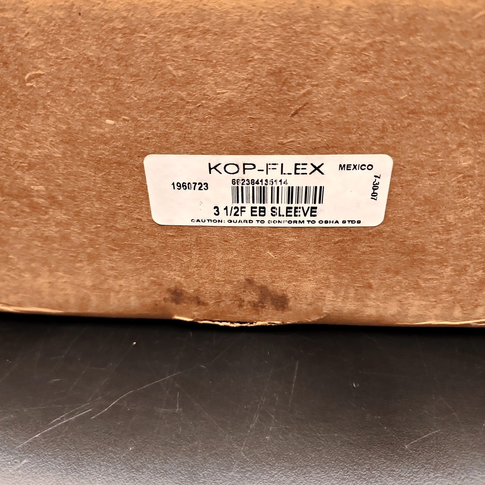 Kop-Flex 1960723 Sleeve Coupling 3-1/2F EB New Emerson Power Transmission ✅