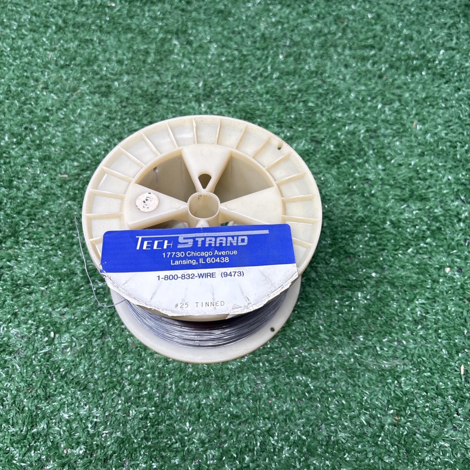 25GA Tinned Wire 5 Pound Spool 5lbs