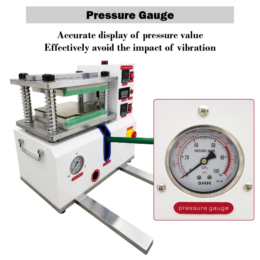 110V 1500W Vulcanizing Machine 50-350℃ Desktop Flat Plate for Rubber Plastic