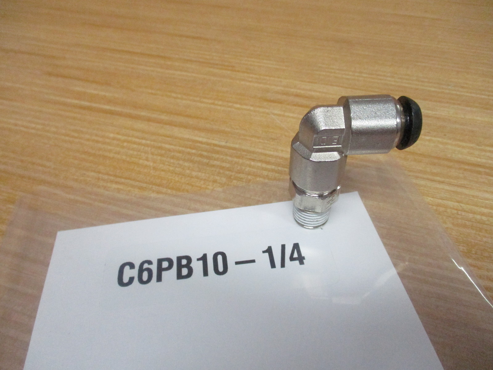 Parker C6PB10-1/4 Prestolok Adjustable Male Elbow (Pack of 5)