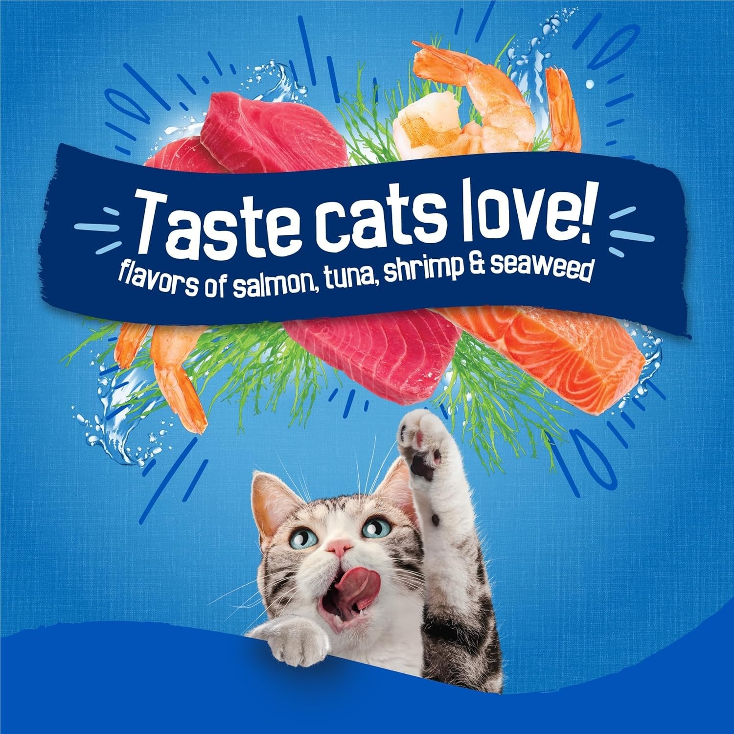 2 Pack – Friskies Seafood Sensations Adult Cat Dry Food – Seafood, 22 Lb