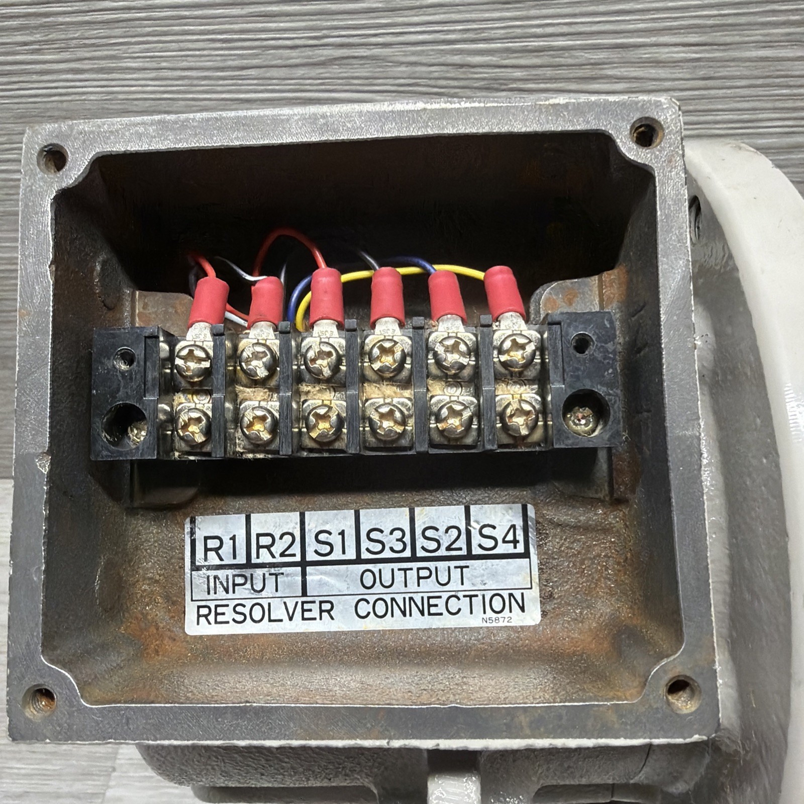 Tamagawa 800123-R FA- Solver Encoder, 26V 2400Hz, Untested, READ DESCRIPTION