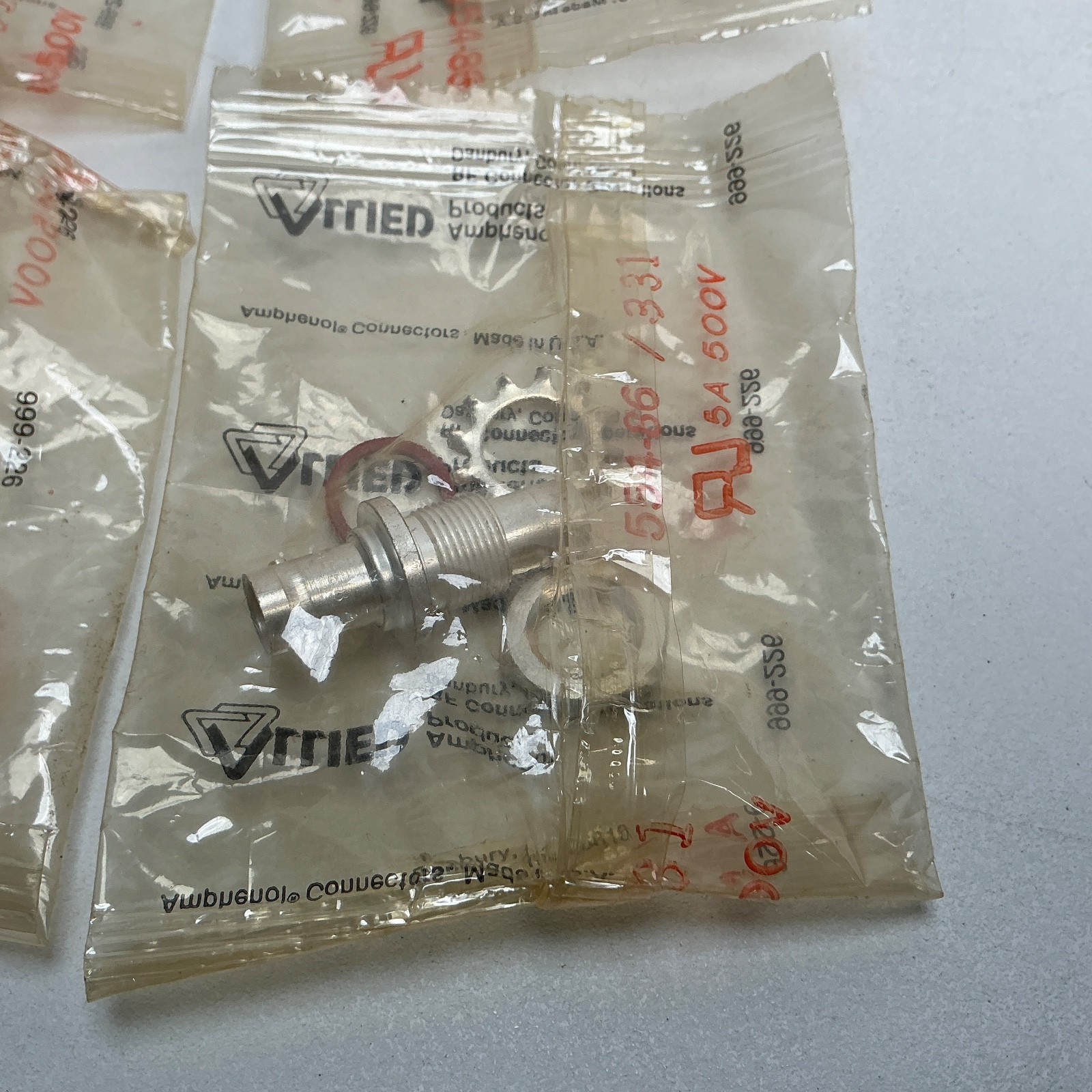 Amphenol Connector Lot of 4 554-86/331 New Sealed