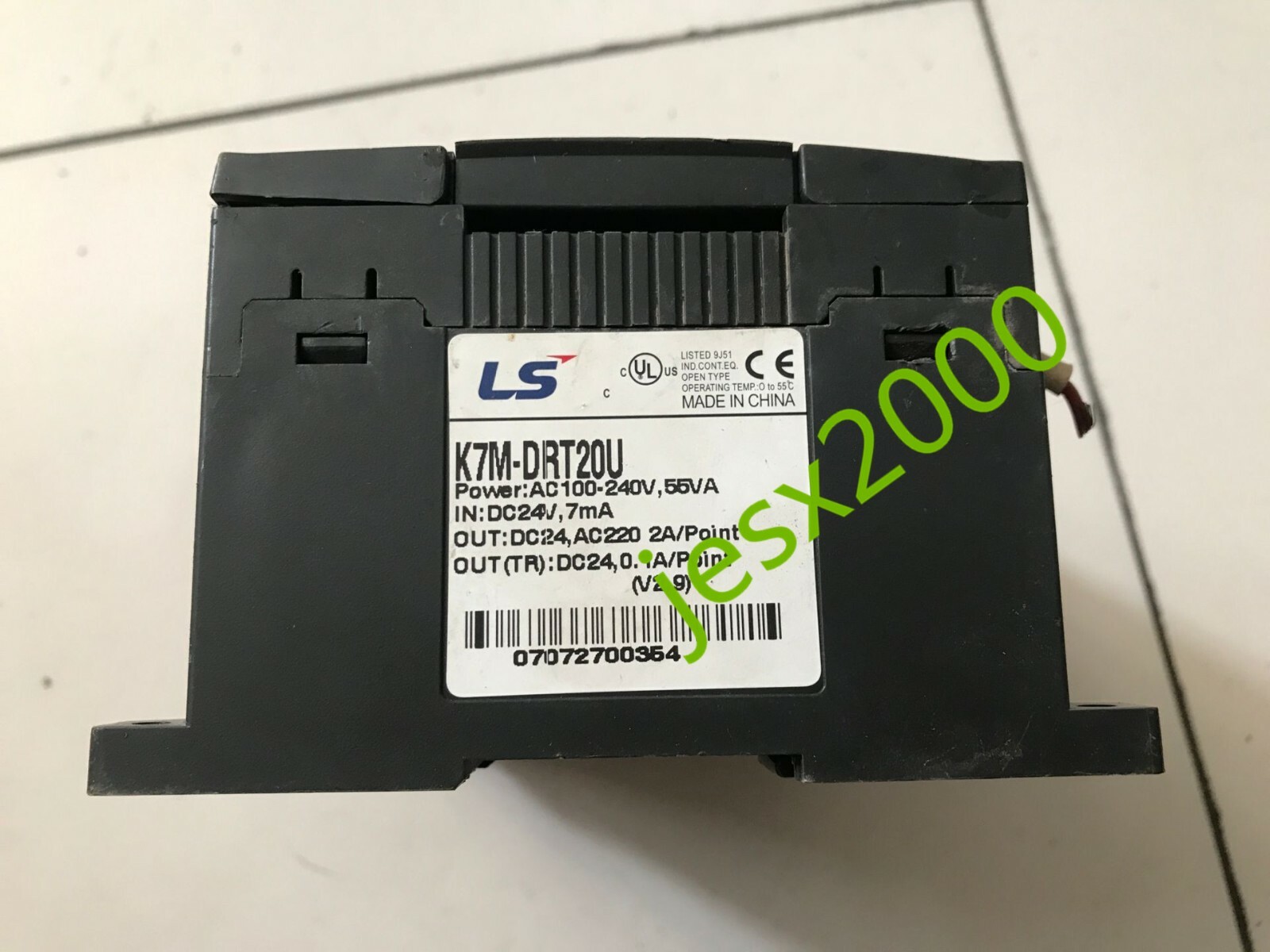 1PC used LS LG PLC K7M-DRT20U