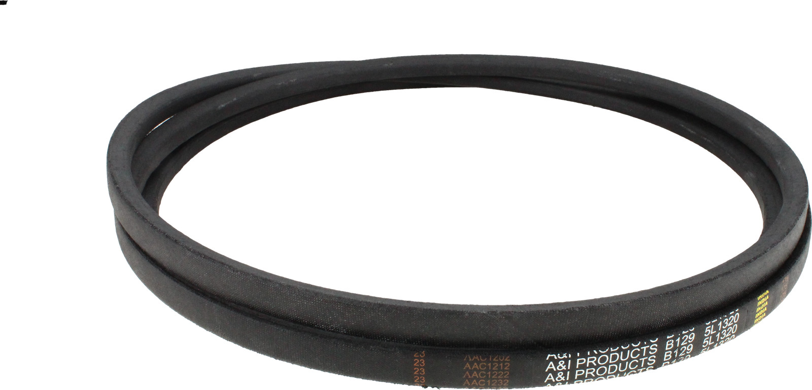 New B-Section V-Belt 5/8″ X 132″ B129 fits Universal Several Black