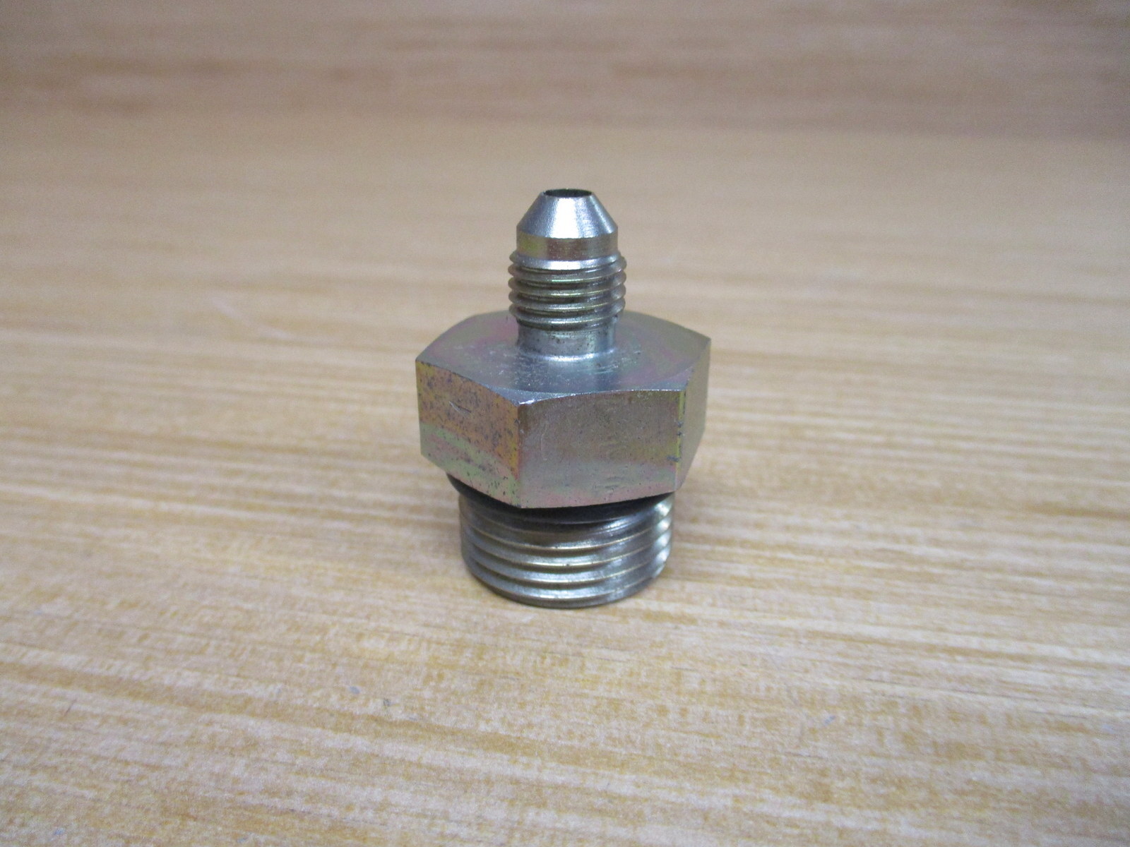 Parker 4-10F5OX-S 37° Flare, Tube x SAE-ORB Fitting (Pack of 3)