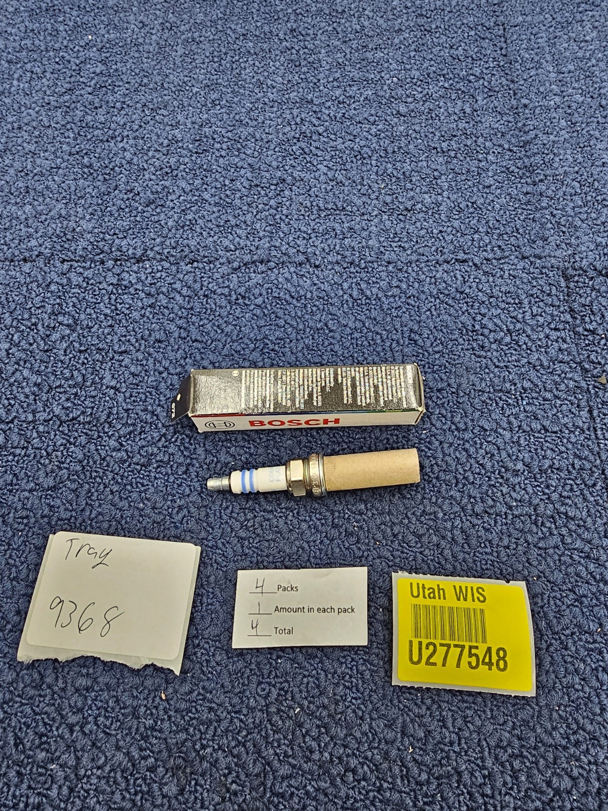 (QTY 4) BOSCH 0 242 230 584 Spark Plug for FIAT,HYUNDAI,INFINITI,KIA,NISSAN