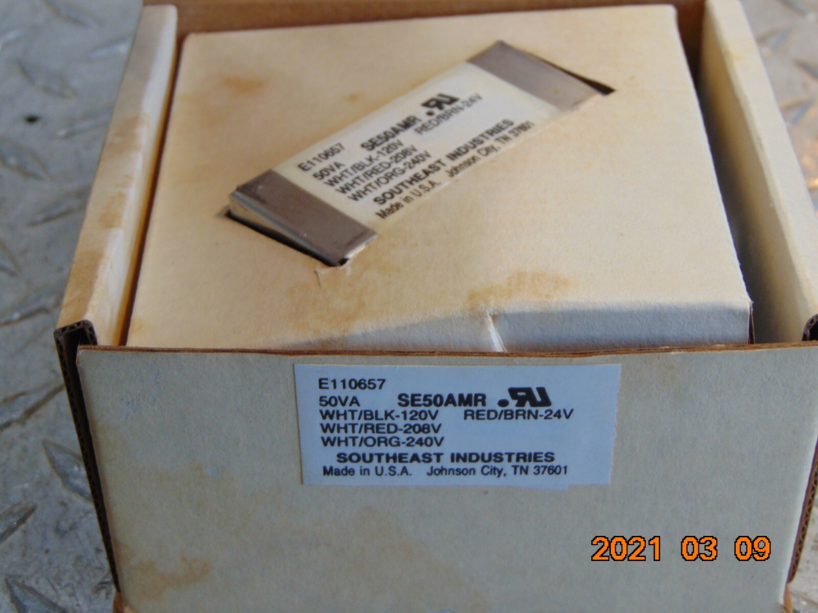 NEW SOUTHEAST INDUSTRIES SE50AMR 50VA **FREE SHIPPING**