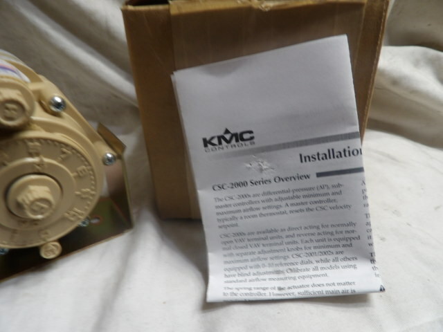KMC Controls 4DDZ2 CSC-2001 Reset Volume Controller
