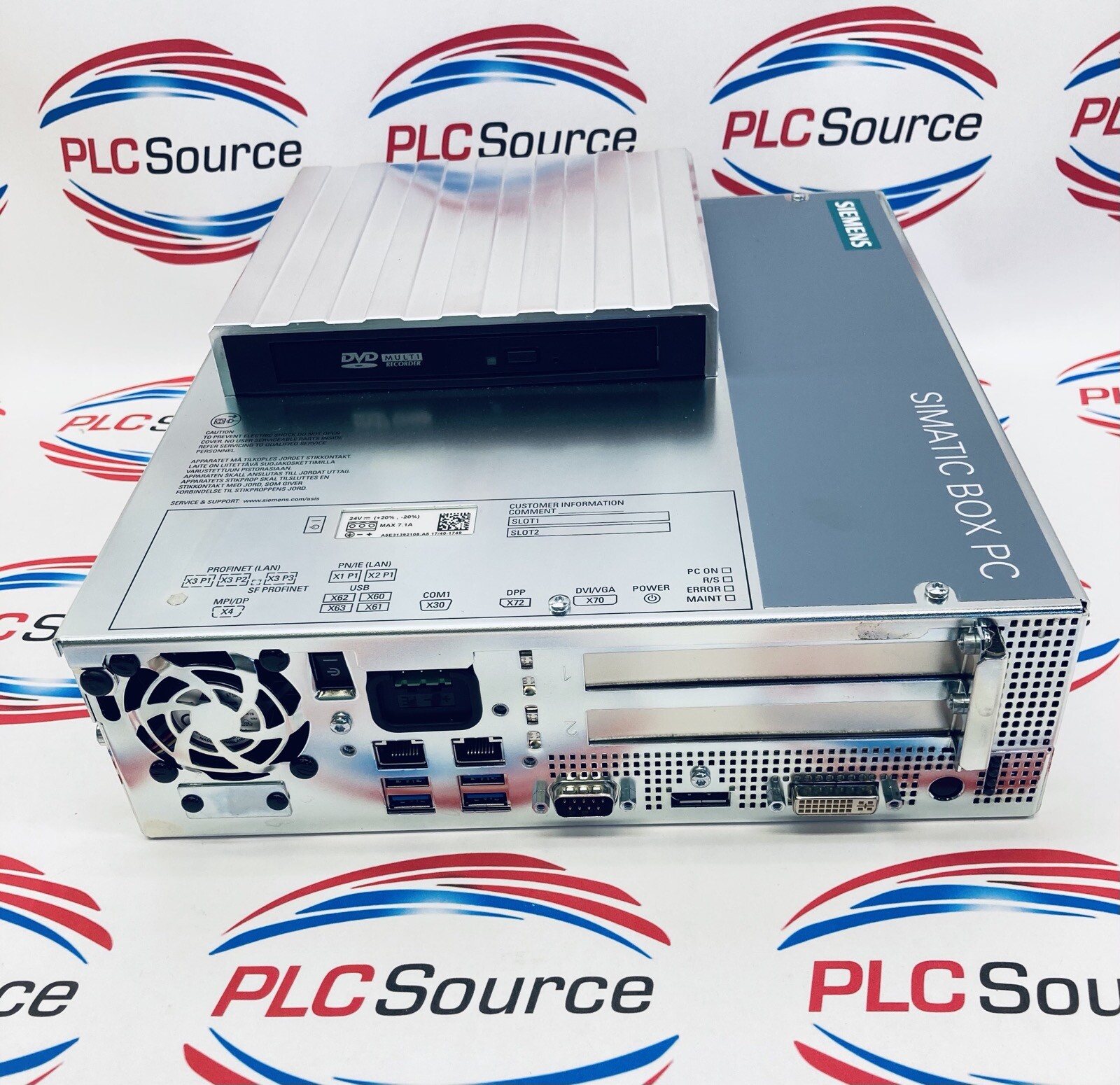 SIEMENS 1P 6AG41312GH600XA6 IPC PROCESS CONTROL W/DVD AND MANUAL