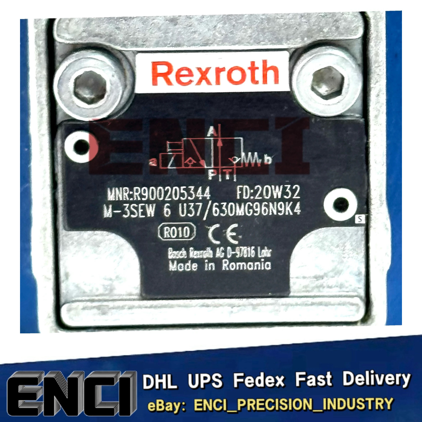 M-3SEW 6 U3X/630MG96N9K4 R900205344 Bosch Rexroth M-3SEW6U37/630MG96N9K4