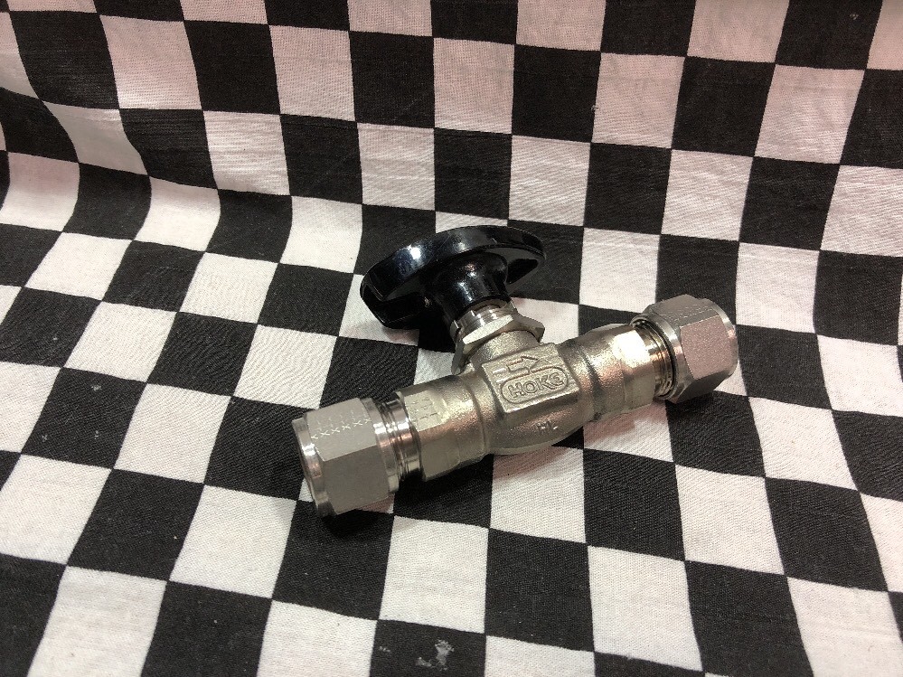 HOKE BALL VALVE 1/2″ TUBE, 7015G8YDL, SHIPSAMEDAY BOX 8 “A3”