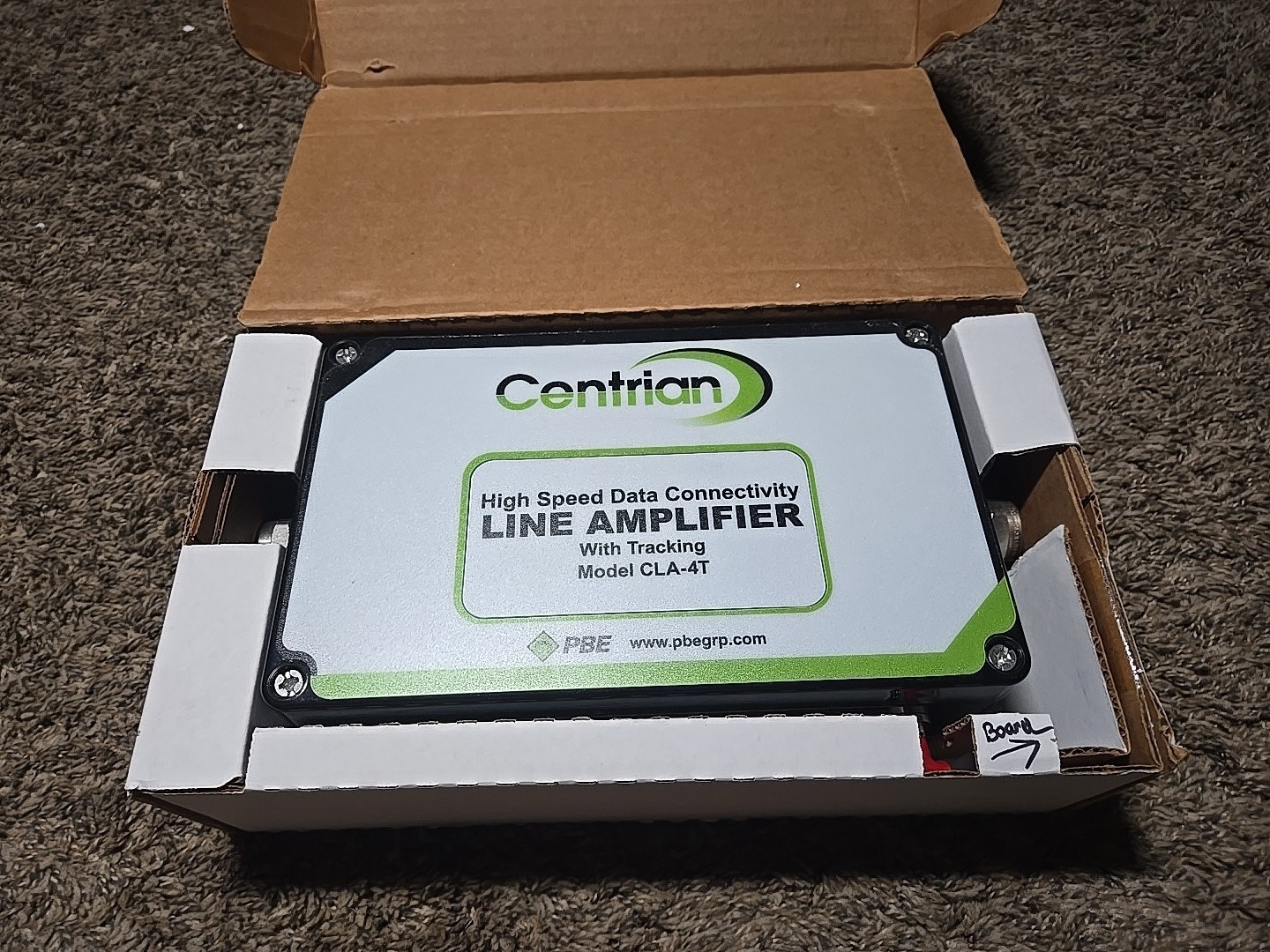 PBE Centrian LINE AMPLIFIER With Tracking CLA-4T High speed Data Connectivity