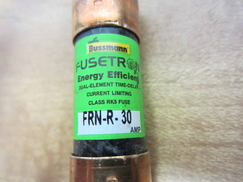 Buss FRN-R-30 Bussmann Fuse Cross Ref 1A698 Energy Efficient (Pack of 3)