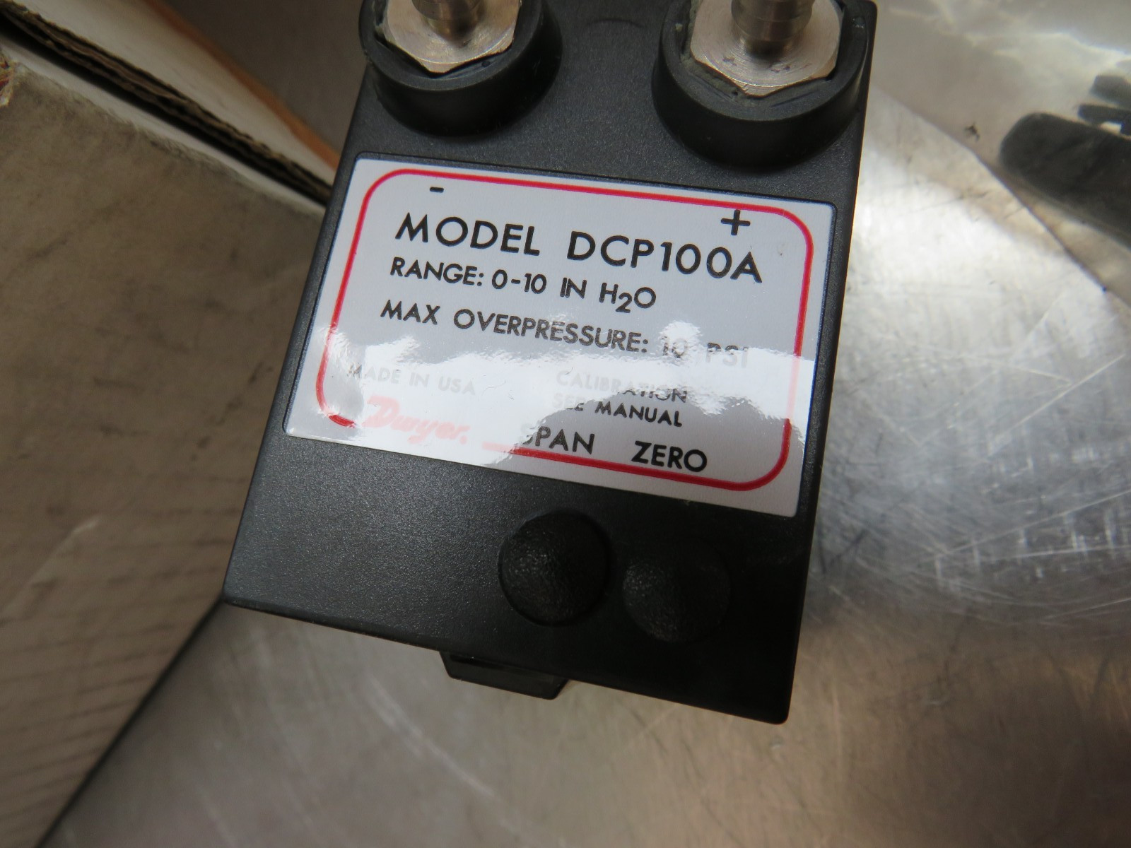 Dwyer DCP100A Pressure Module 100509-01