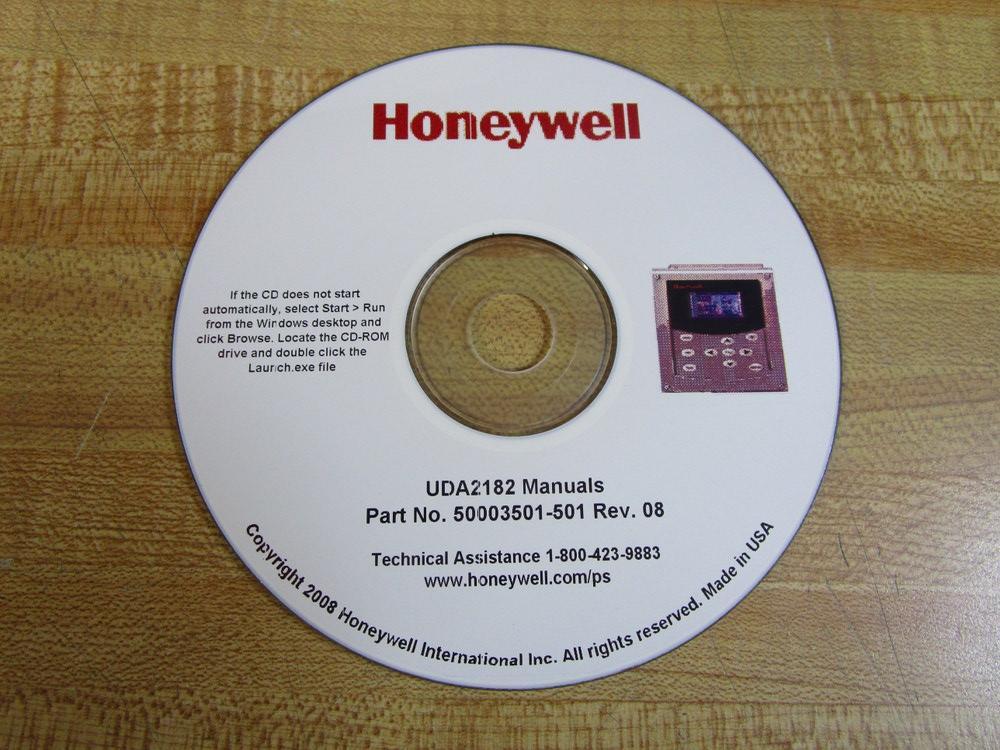 Honeywell 50003501-501 Field Solutions Manual On CD UDA2182