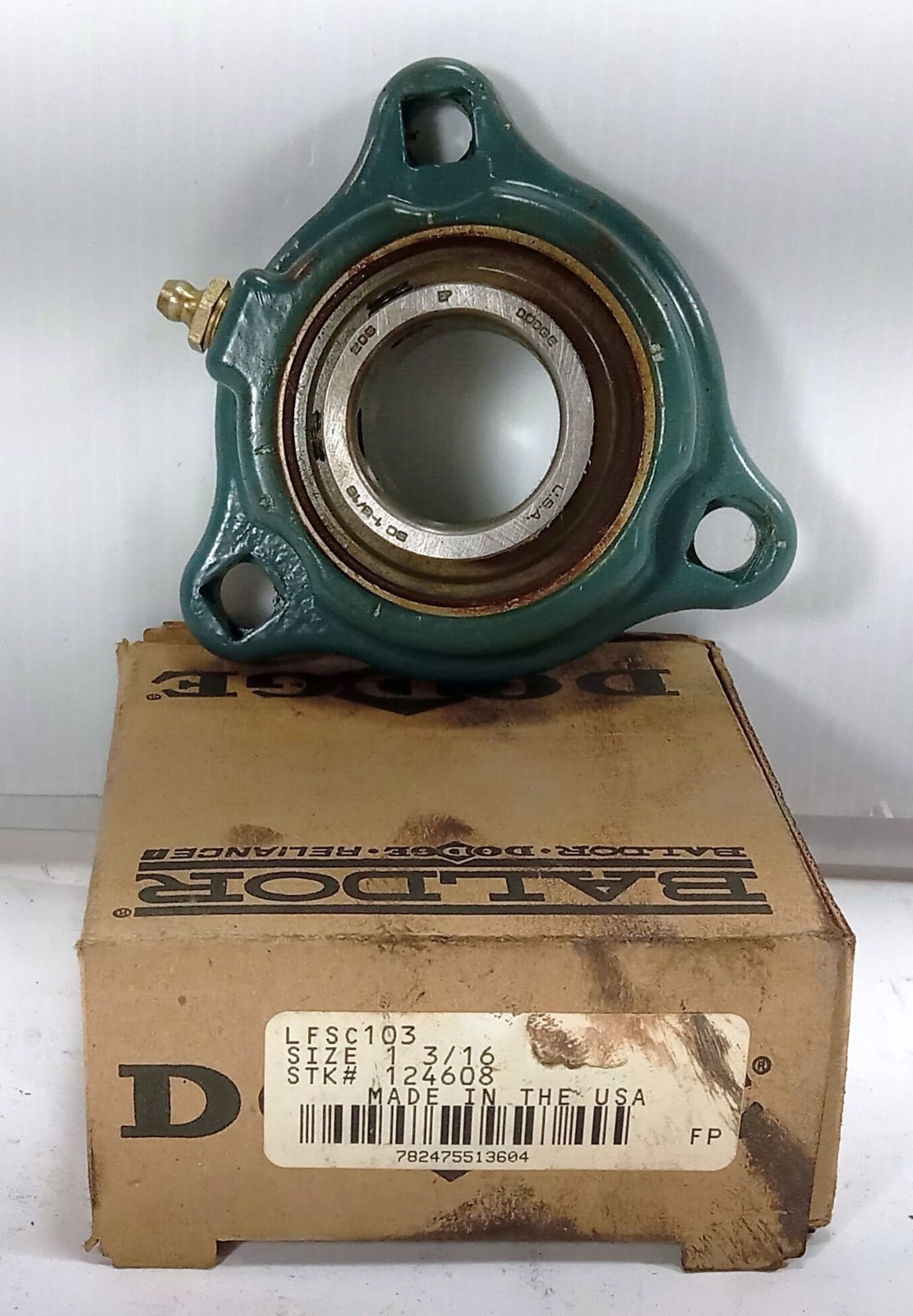 1 NEW DODGE 124608 LFSC103 3 BOLT RND FLNG PILLOW BLOCK BEARING NIB *MAKE OFFER*