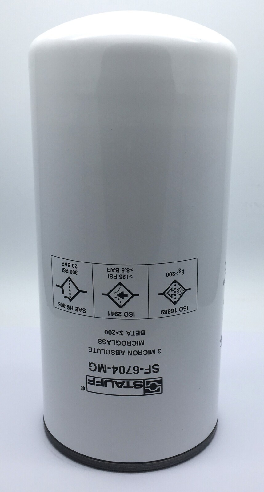 Stauff SF-6704-MG Filter Element Spin-on Cartridge 3 Micron 200 psi 1020013321