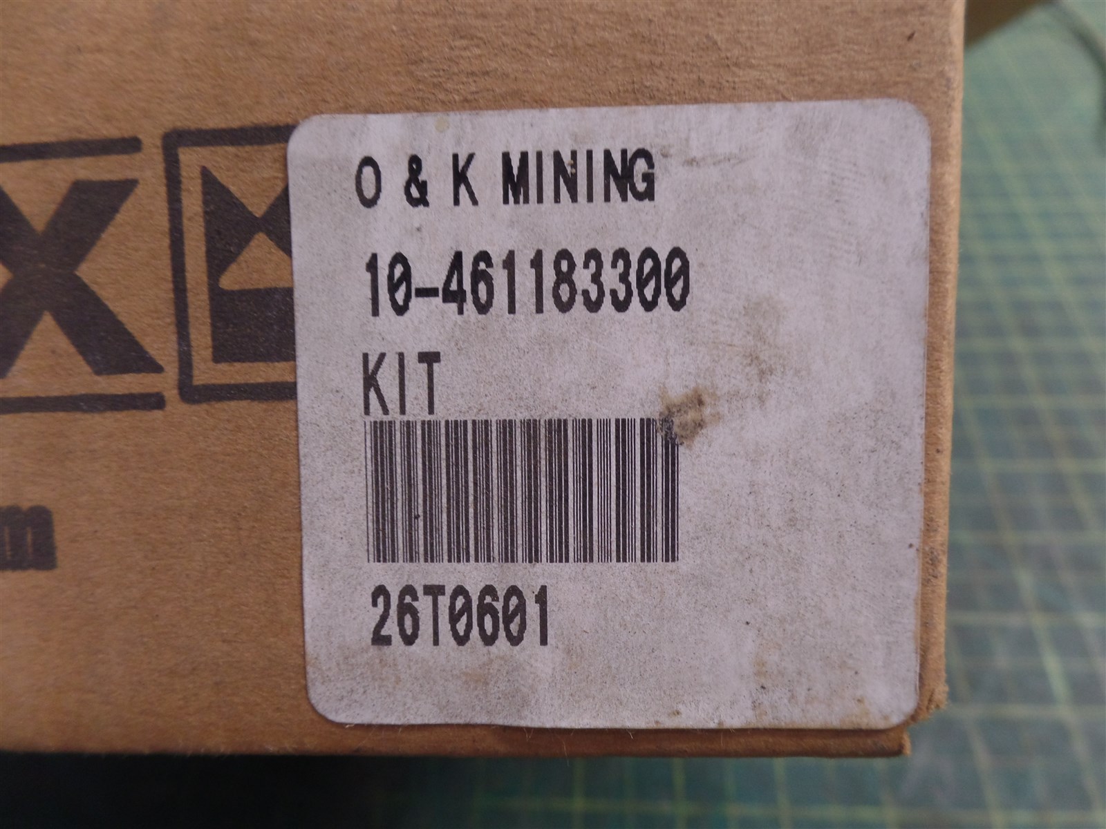 GENUINE TROJAN O&K PARTS 10-461183300 WASHER KIT, TEREX 10461183300, NIB, N.O.S