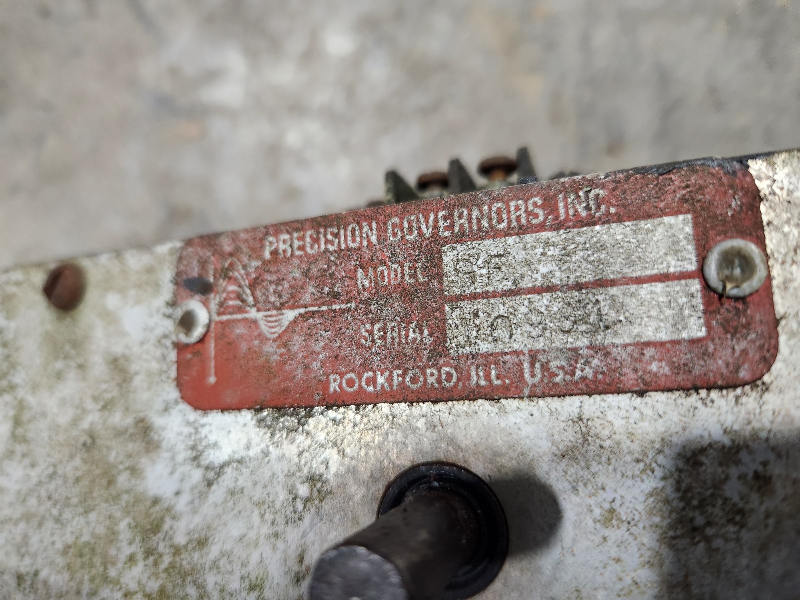 Precision Governors SF Actuator 9030-2 4D 9030-24