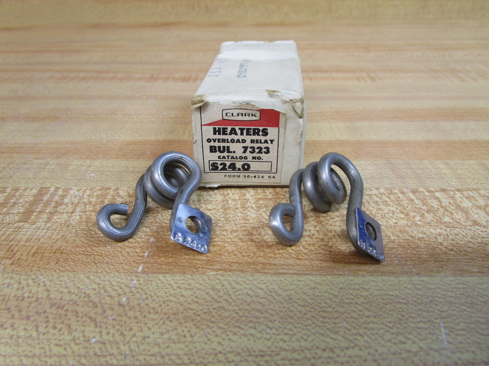 Clark S24.0 Overload Relay Heater S240 (Pack of 2)