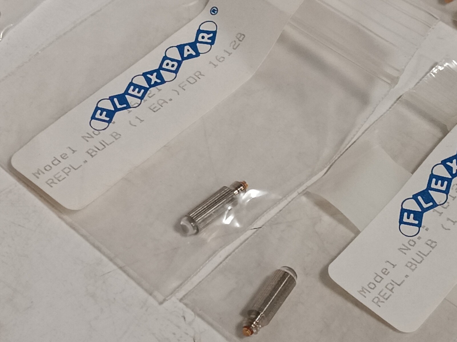 Lot of 6 Flexbar 16121 Replacement Bulbs for 16128, original packaging, as shown
