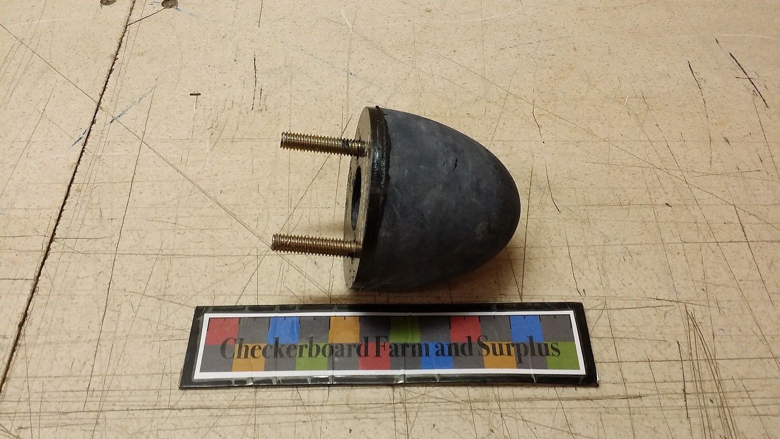 NOS Leaf Spring Rubber Axle Bumper 7409335 5-T M939 5340007409335