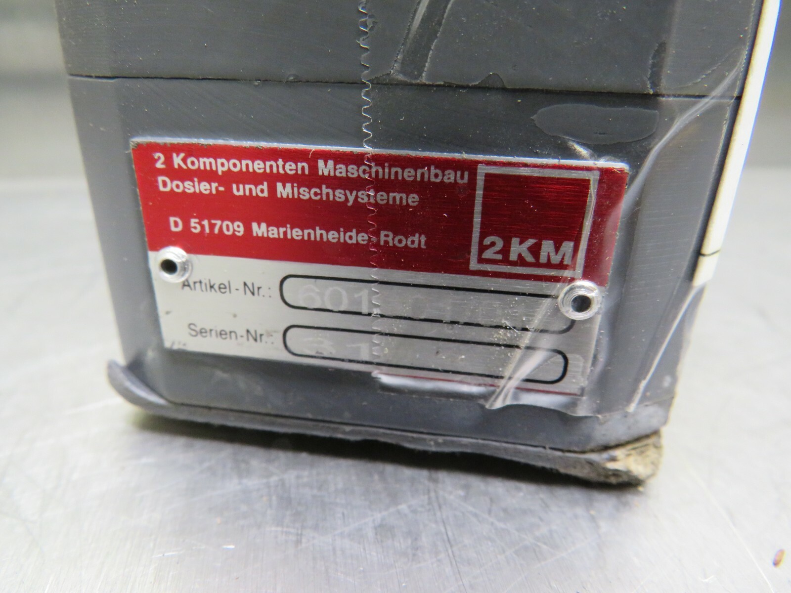 2KM North America Metering & Mixing Systems 601901/01 Volume Counter VC02