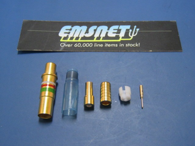 AMPHENOL T3-46T08-LD Qty of 1 per Lot Pin Contact 8-10 AWG Size 8 Crimp Gold; C