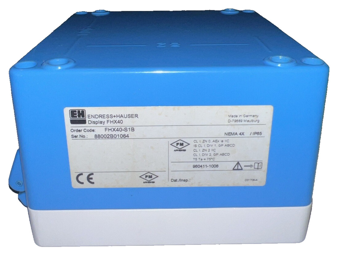 ENDRESS+HAUSER FHX40-S1B DISPLAY MODULE