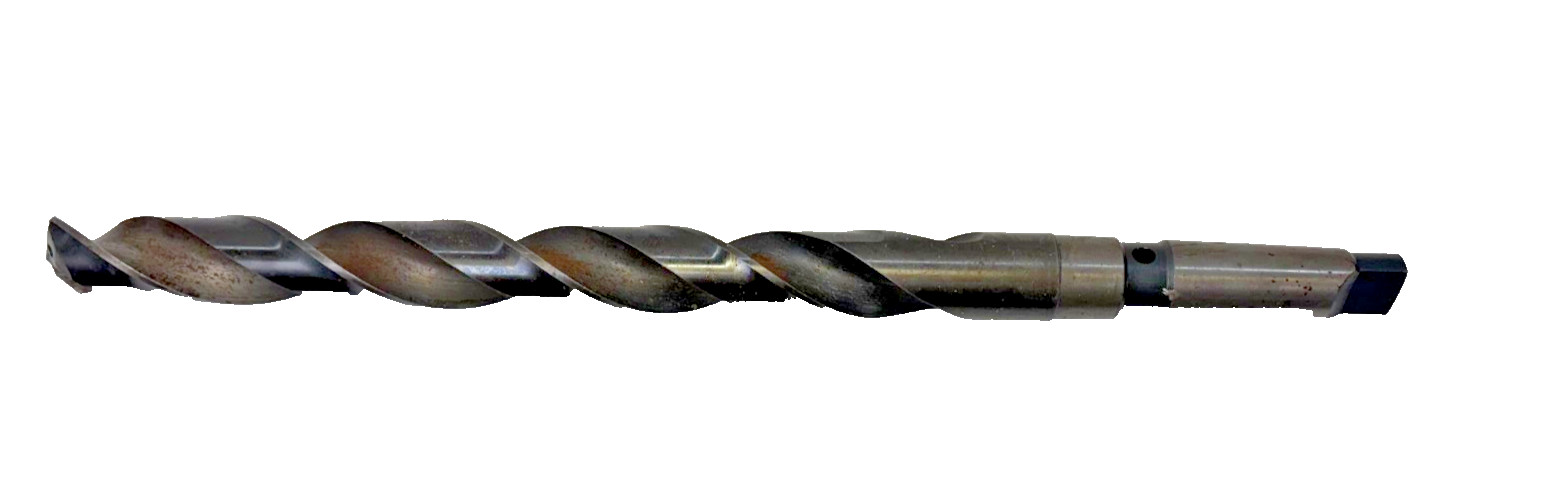 TAPER SHANK 63/64″ DRILL BIT #4MT 10-1/4″ LOC 14-3/4″ OAL HSS COOLANT-THRU