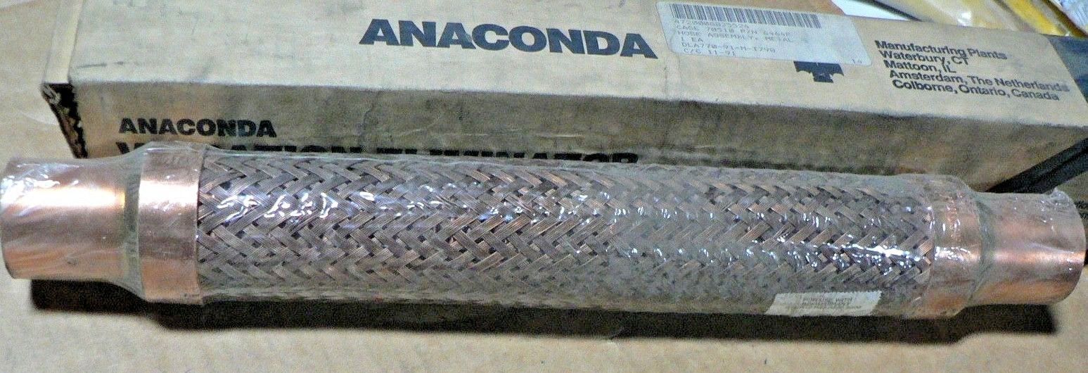 Anaconda 6464F Vibration Eliminator 2-1/2″ OD 1-5/8″ ISD 17″ OVERALL 300 PSI