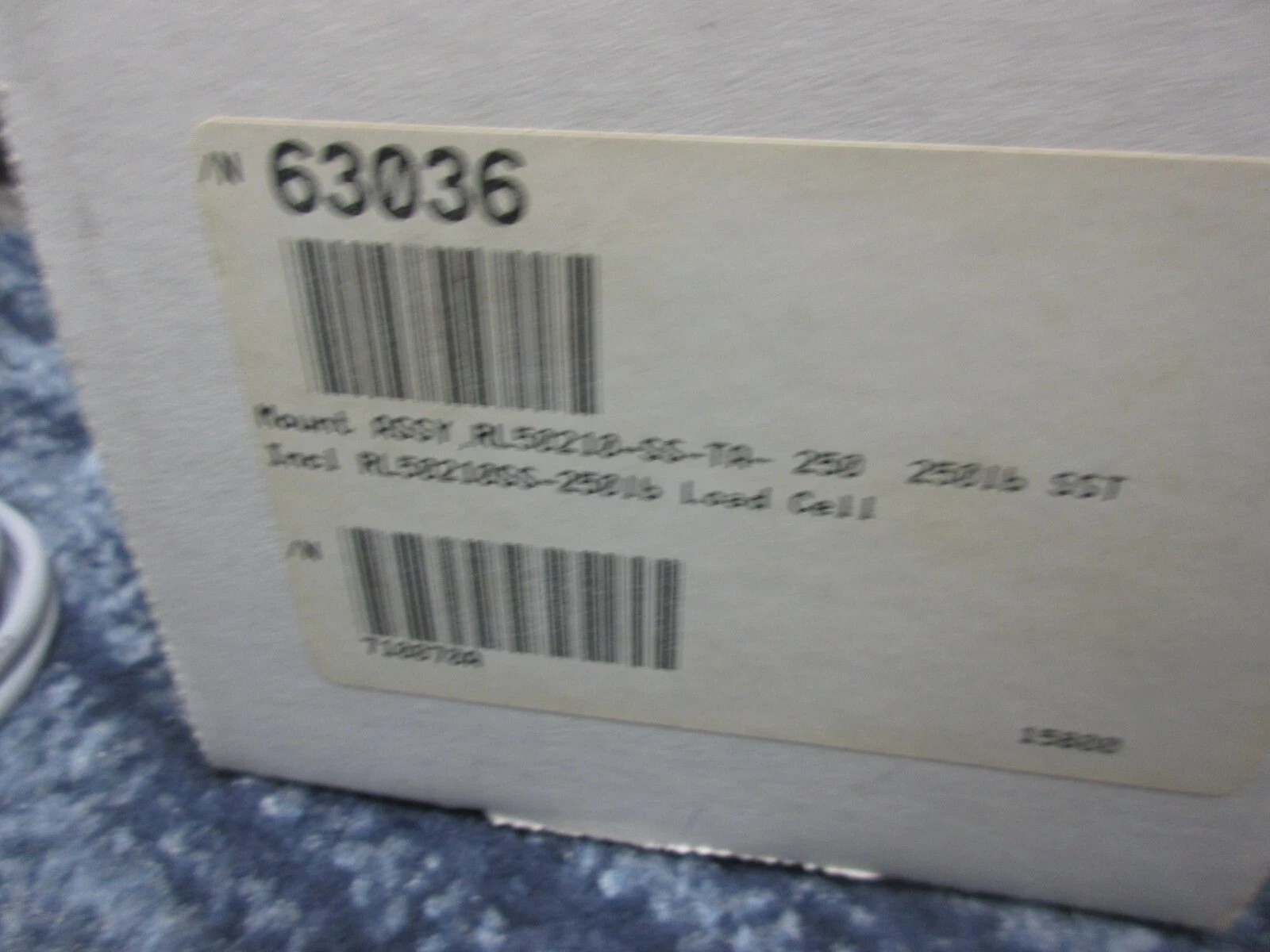 RICE LAKE RL50210SS-250 Stainless Steel (250 lb. Load Cell)