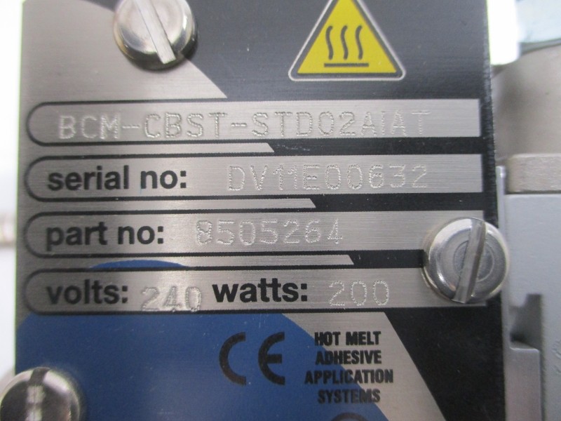 NORDSON 8505264 BCM-CBST-STD02AIA-038-TRB 240V NSMP