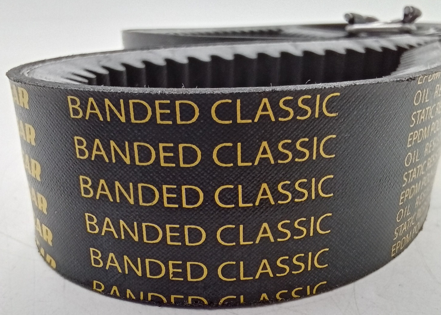 Banded V Belt 2BX50 Cogged 5 Rib Replacement Black Drive Pulley