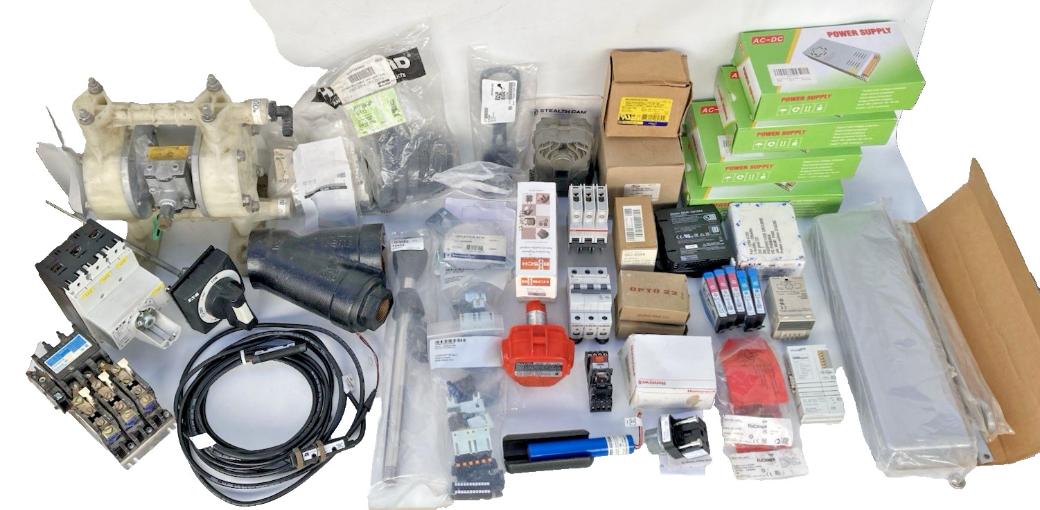 HUGE LOT : Variety of Industrial Components over $2500 combined eBay prices