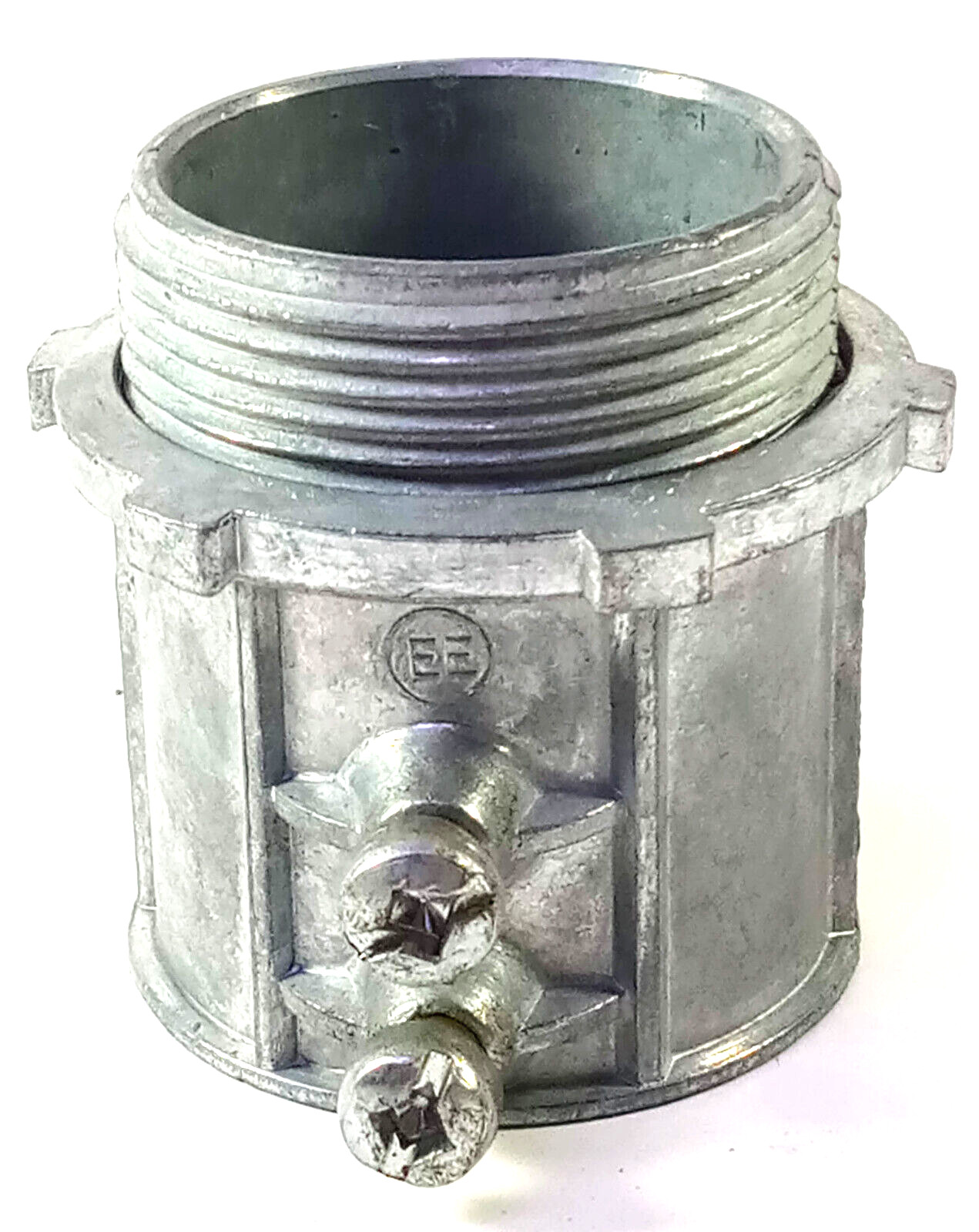 1 NEW HALEX L129 1 3/4″ ID, 2″ OD EMT ZINC SET SCREW CONNECTOR NNB *MAKE OFFER*