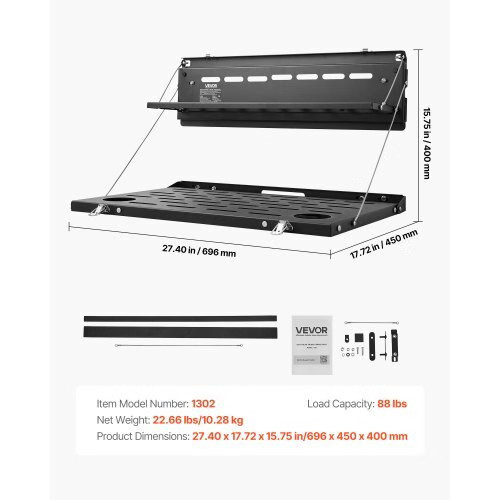 Tailgate Table for 2021-2026 Ford Bronco 4 Door Hardtops (Exclude Bronco Sport),