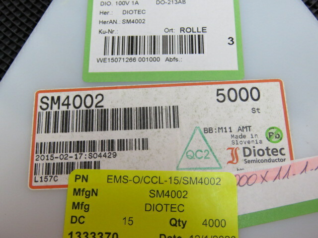 DIOTEC SM4002 Qty of 200 per Lot 10MHz – 500MHz RF/MICROWAVE WIDE BAND LOW POWE