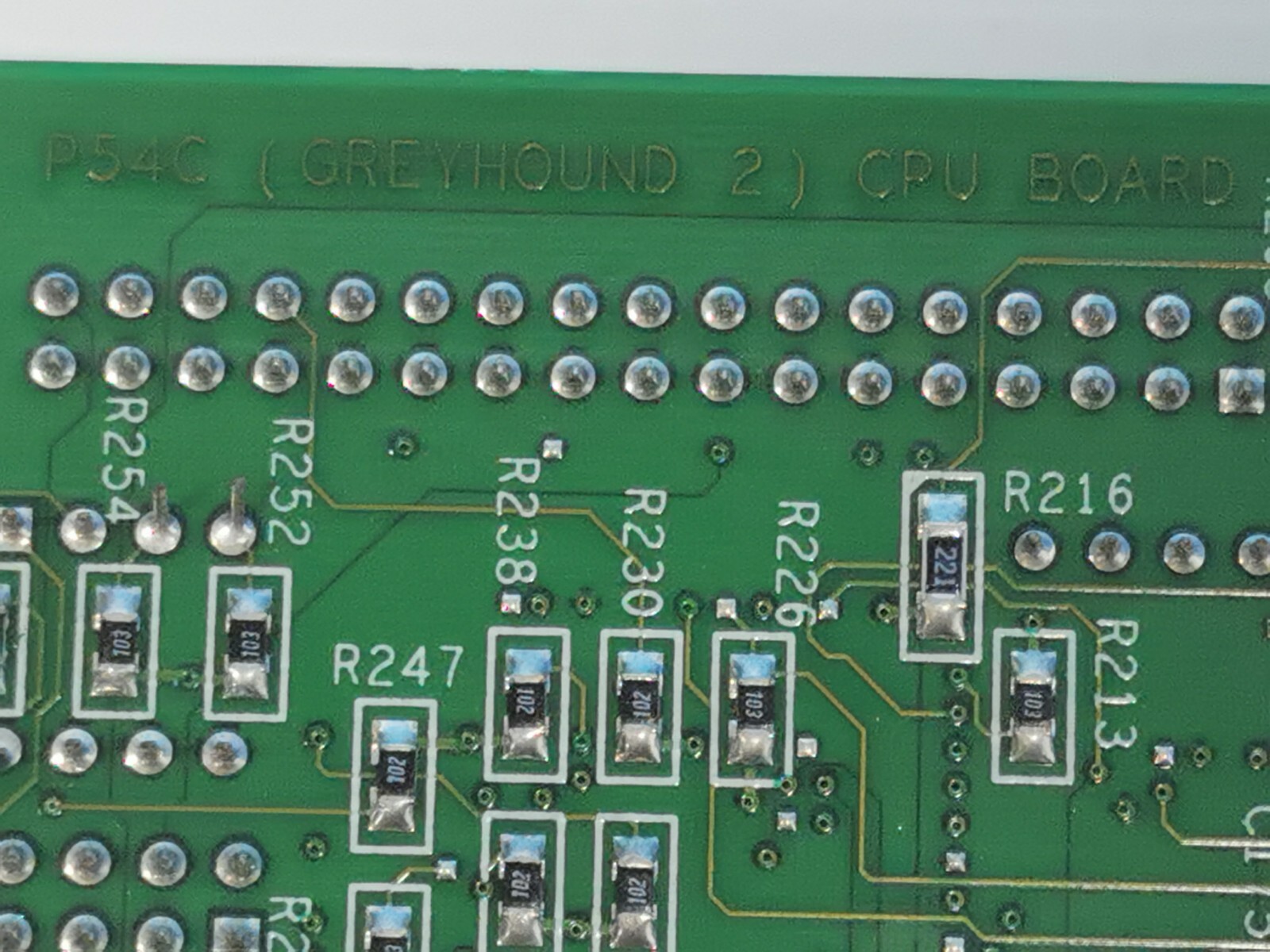 Texas Microsystems P54C Greyhound 2 CPU Board 902F 21487B