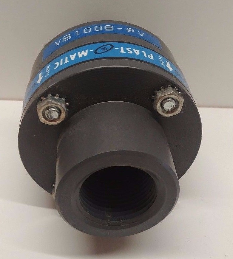 NEW OLD STOCK! PLAST-O-MATIC 1″ VACUUM BREAKER VB100B-PV