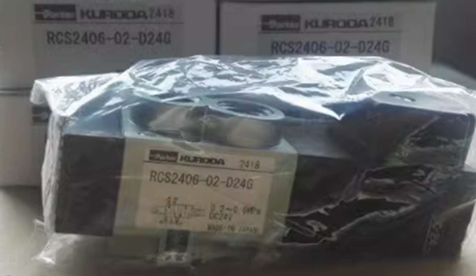 NEW KURODA RCS2406-02-D24G Solenoid Valve