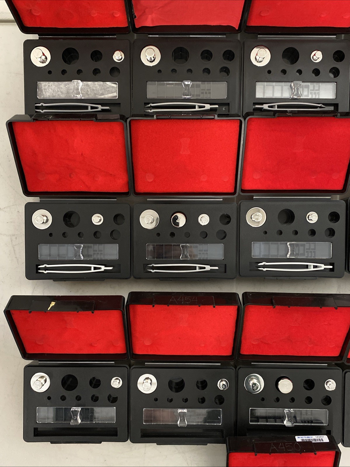 Lot 13 Cases Rice Lake Weighing Systems Test Weight Set 20g 50g 100g Class 1 3M