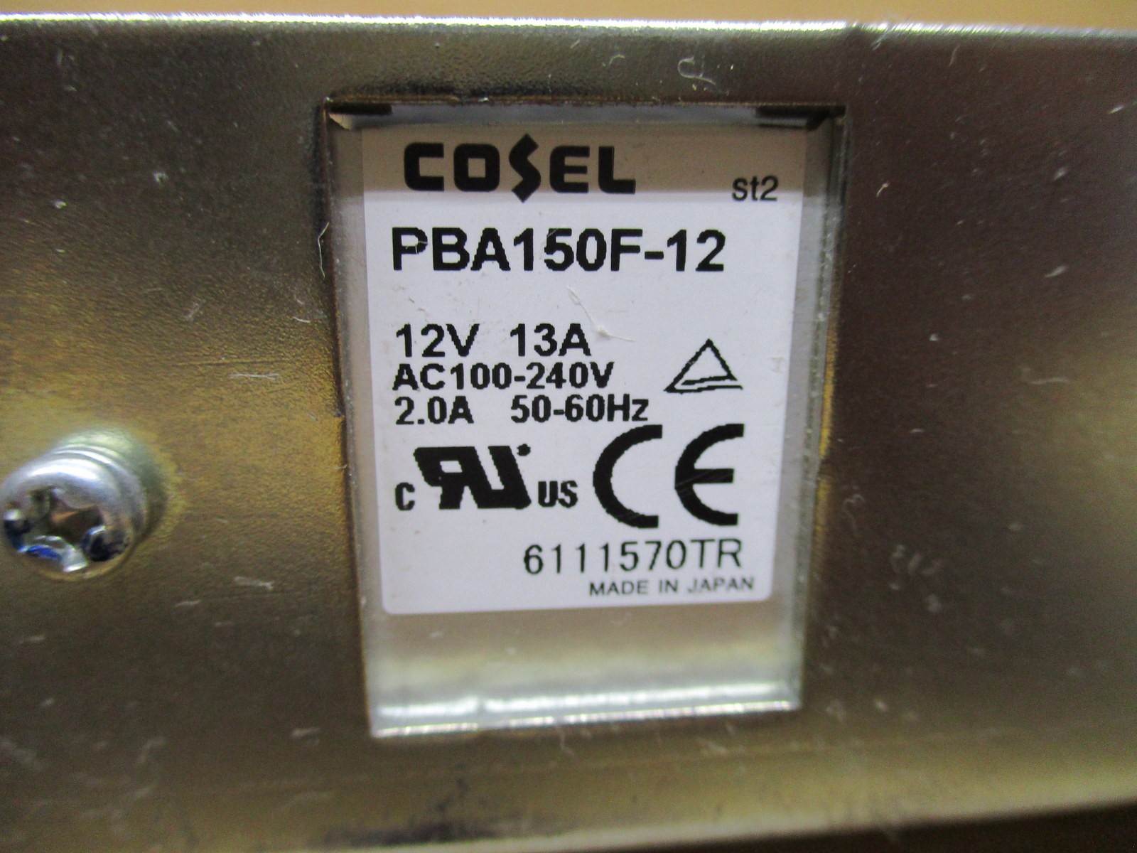 Cosel PBA150F-12 Power Supply PBA150F12