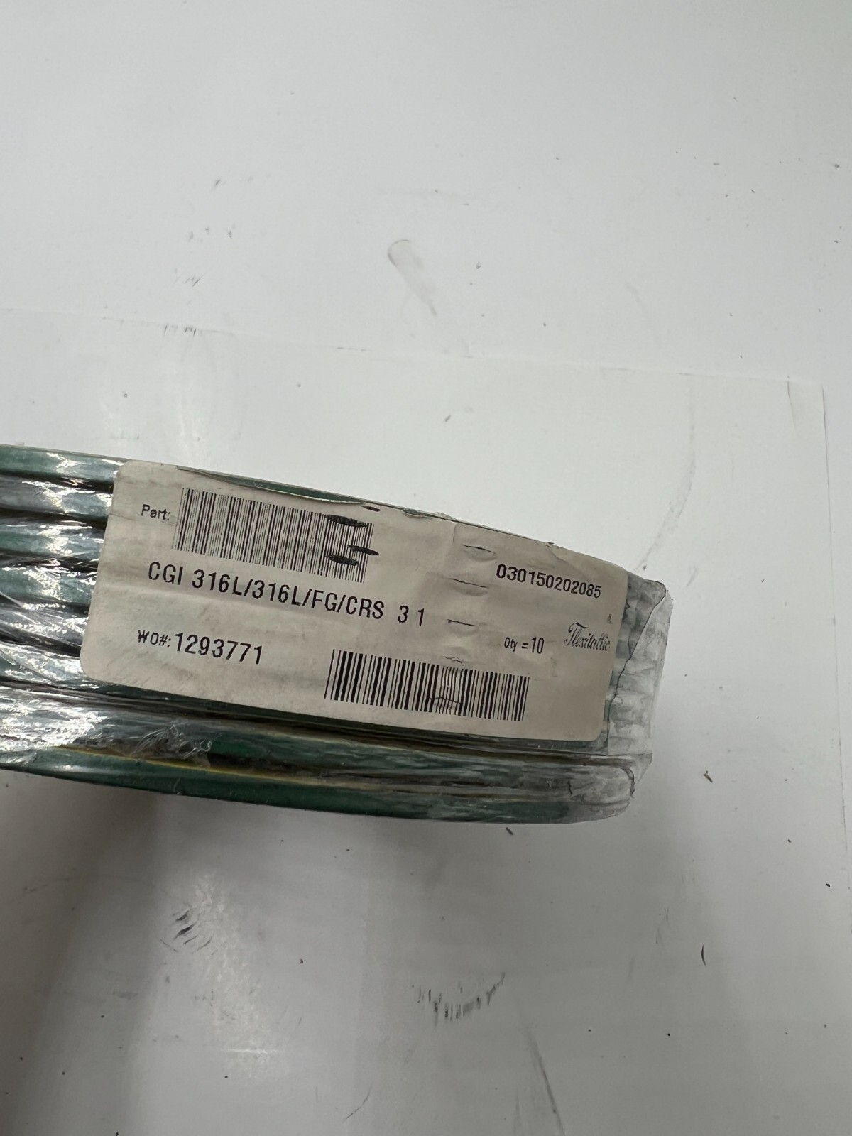 QTY 10 Flexitallic 030150202085 Spiral Wound Gasket 3″ 1500 CGI 316L/316L/FG/CRS