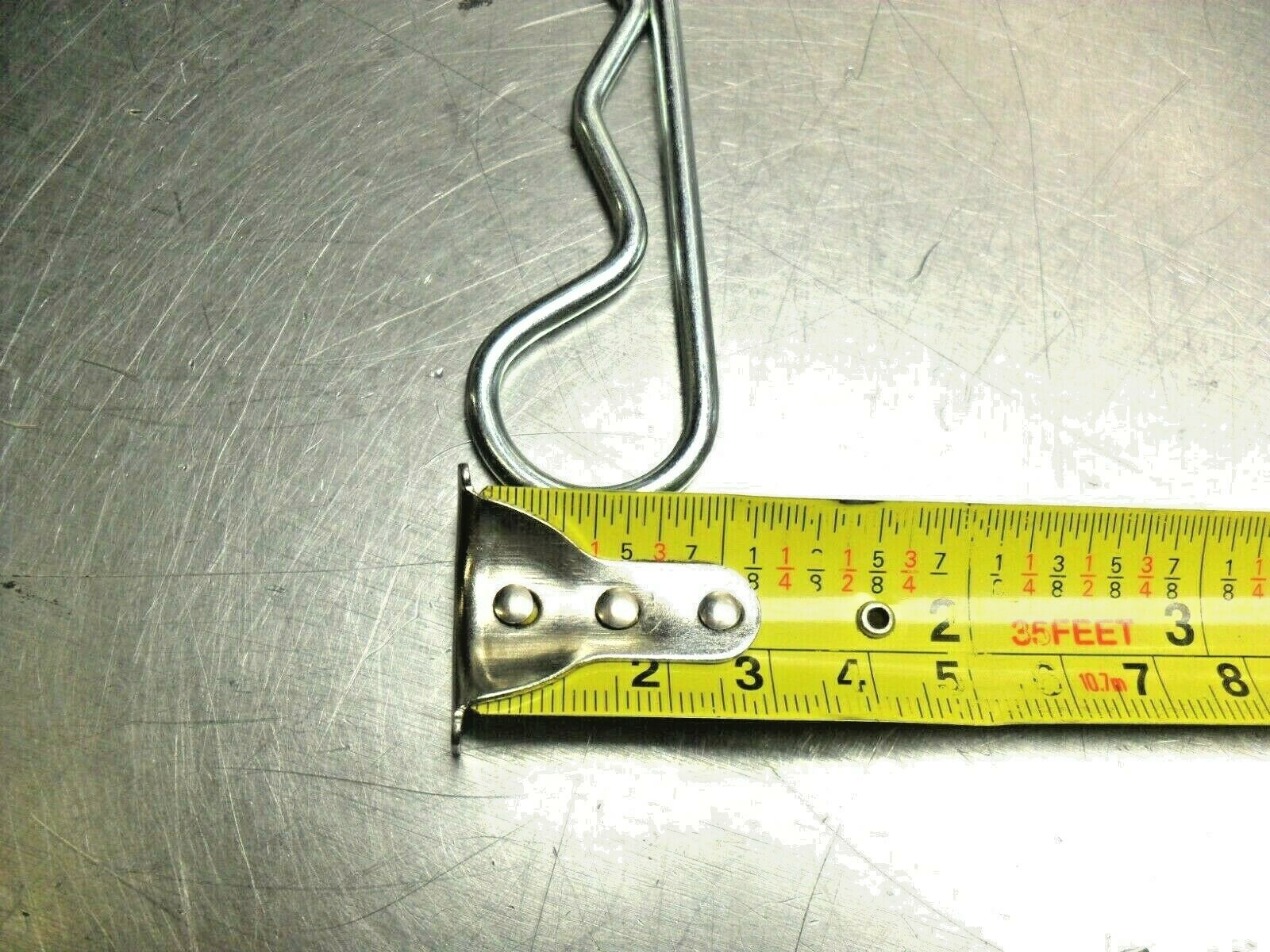qty 11 – Mechanical Hitch Tractor Clip 3″ x 3/16″ Dia. Zinc Plate