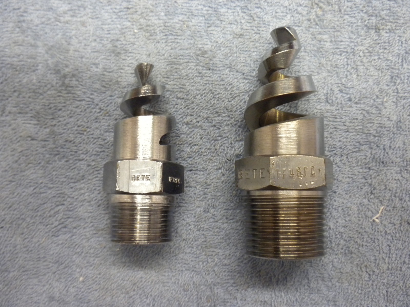 BETE TF32FC (3/4″NTP) & TF48FC (1″NTP) SPIRAL FULL CONE SPRAY NOZZLES