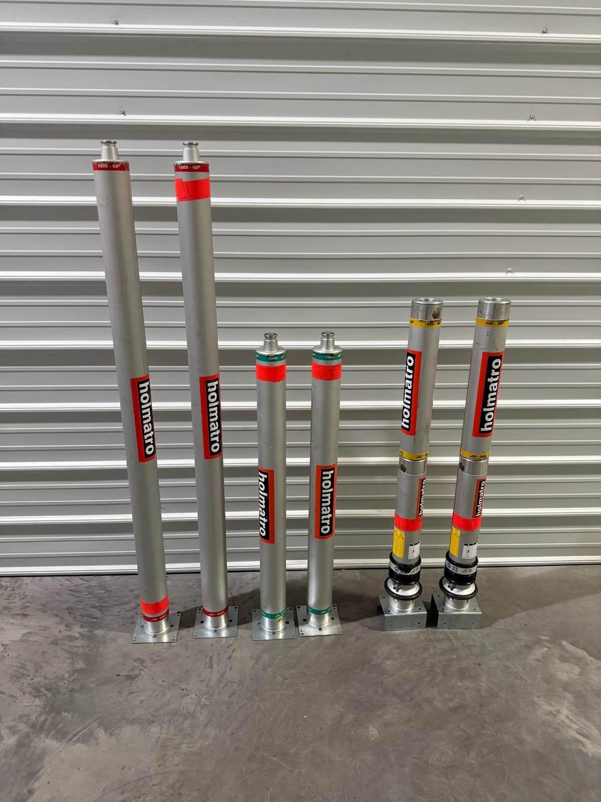 Lot of 6 Holmatro Struts Strut Set 20″ 40″ 60″