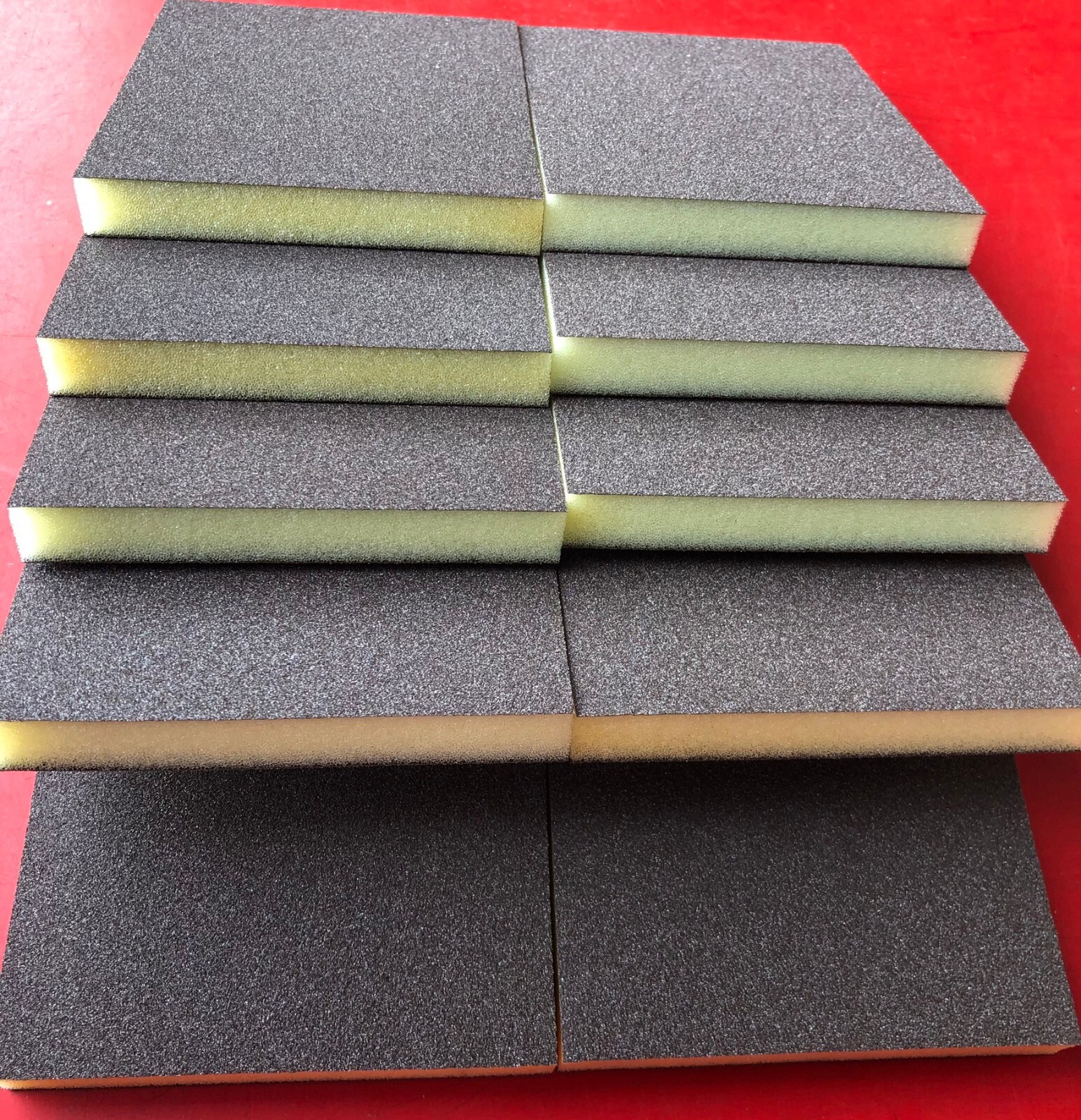 (10) 3M 51066 WOODWORKING SANDING SPONGE 3-3/4″ WIDE x 4-3/4″ LONG x 1/2″ THICK
