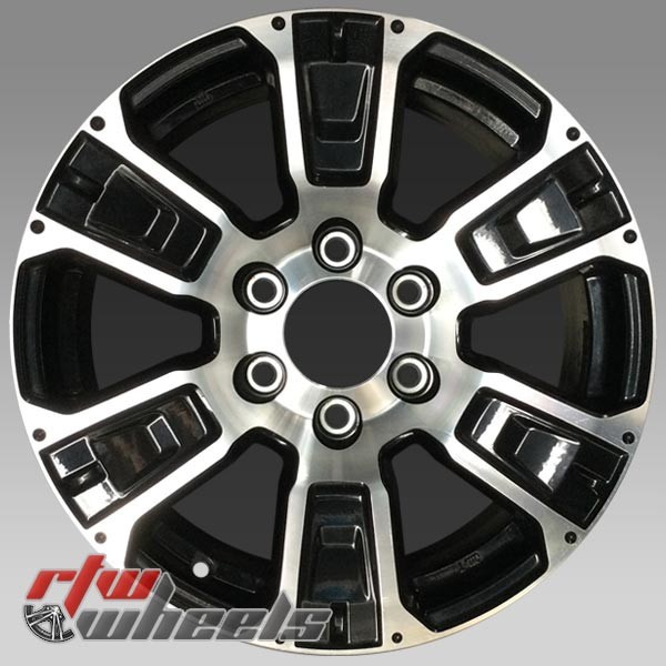 Nissan Titan OEM wheels 2017-2021 18″ Machined Black rims 40300EZ40B